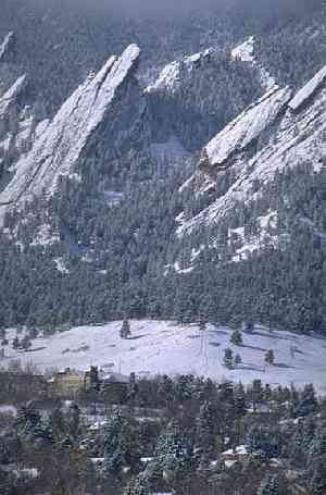 Boulder and the Flatirons